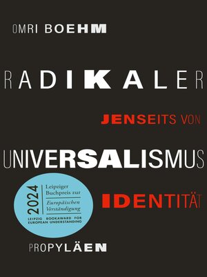 cover image of Radikaler Universalismus